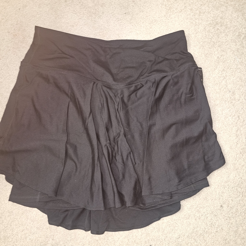Torrid Black Active Skater Skirt